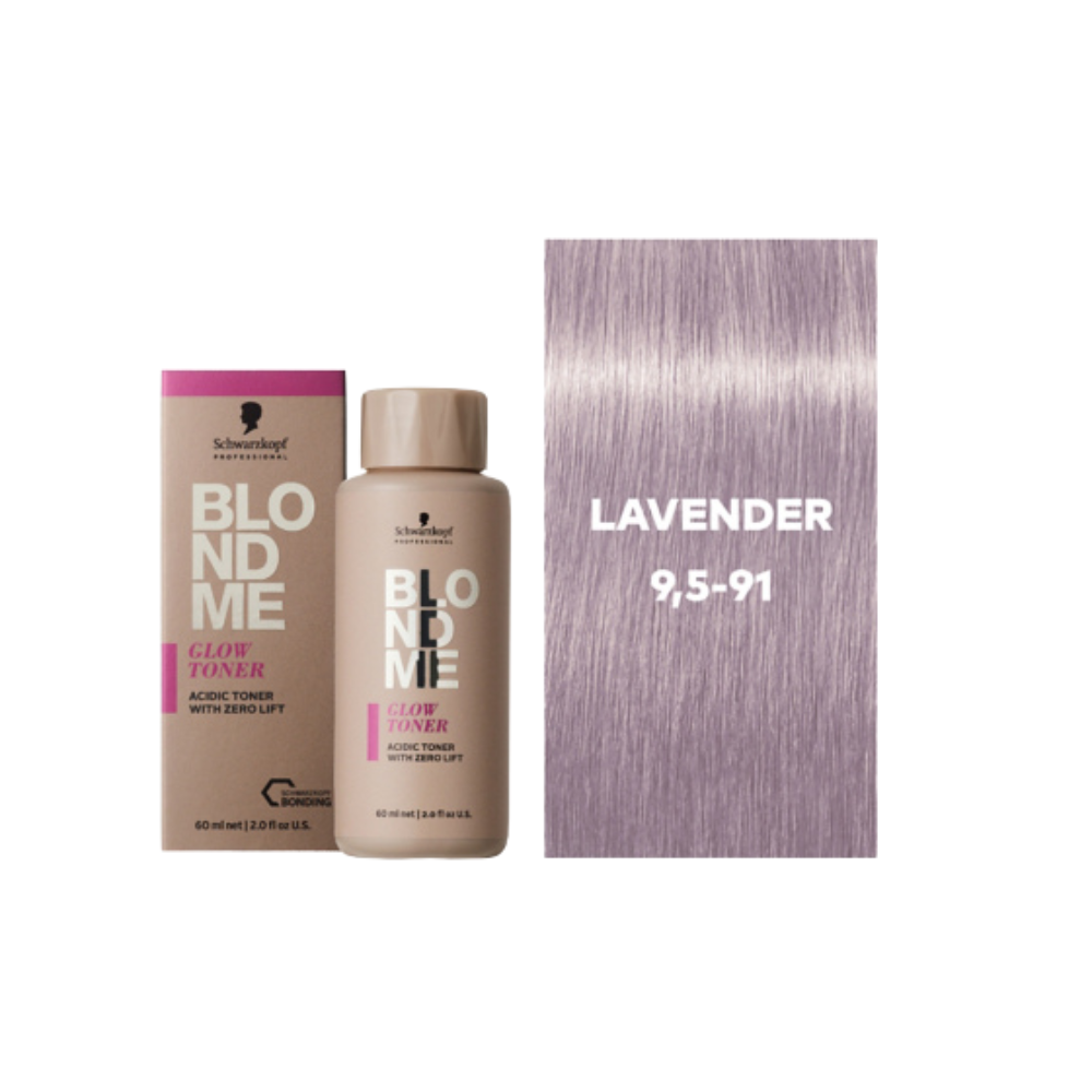 Schwarzkopf Professional - Blondme Glow Toner Lavender 60ml – front of pack