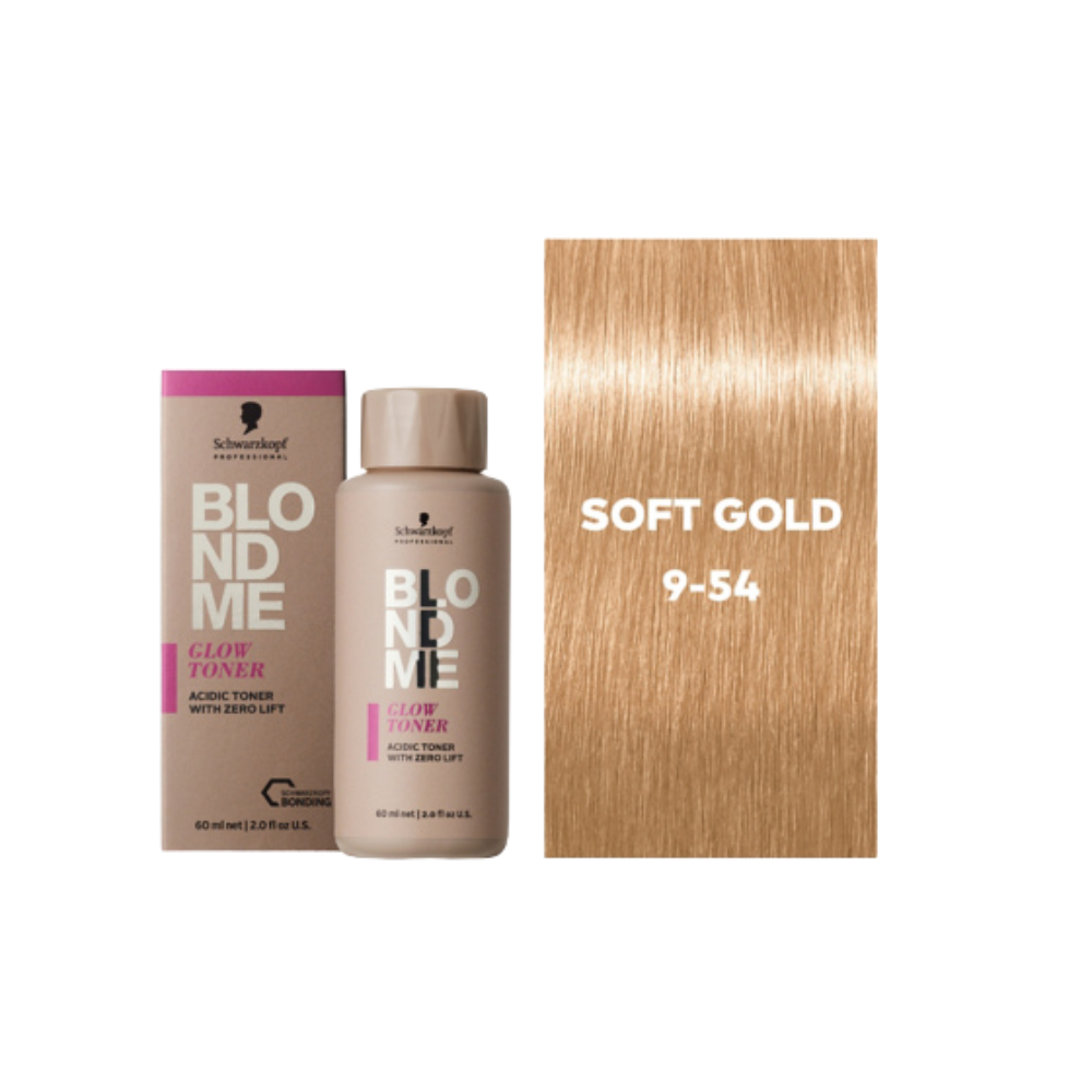 Schwarzkopf Professional - Blondme Glow Toner Soft Gold 60ml – front of pack