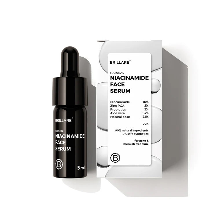 Brillare - Mini Niacinamide Face Serum For Smooth, Glowing Skin 5ml