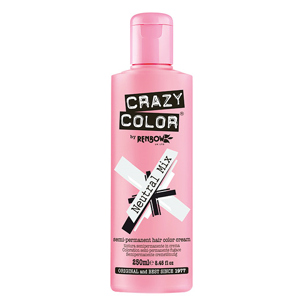 Crazy Color - Conditioning Semi-Permanent Hair Color Cream Neutral Mix 250ml