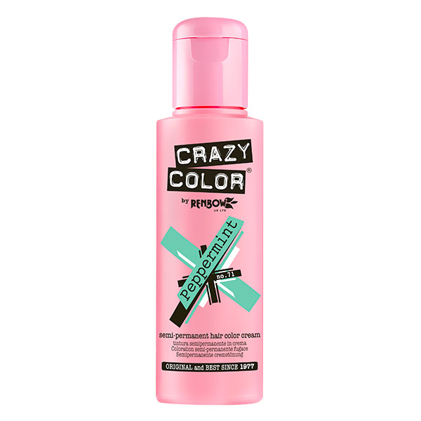 Crazy Color - Conditioning Semi-Permanent Hair Color Cream Peppermint 100ml