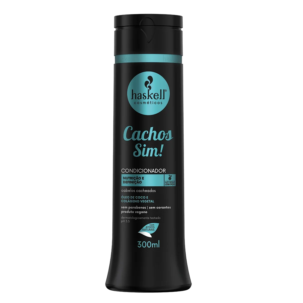 Haskell - Cachos Sim Curl Shampoo, Conditioner, Mask & Leave In Quad Bundle – Haskell Cachos Sim (Curl Yes) Conditioner 300ml