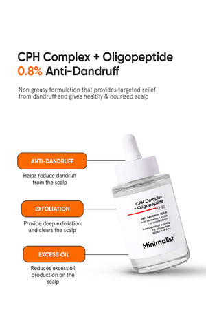 Minimilist - CPH Complex + Oligopeptide 0.8% Anti-Dandruff Serum 50ml - Zilion