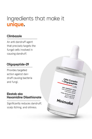 Minimilist - CPH Complex + Oligopeptide 0.8% Anti-Dandruff Serum 50ml - Zilion
