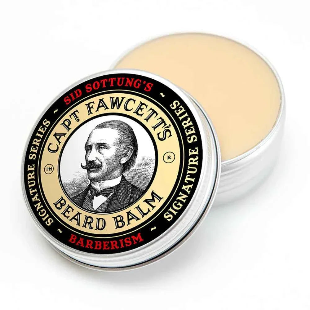 Captain Fawcett - Beard Balm Sid Sottung's Barberism (3335) – Twin Pack (2 x 60ml) – Captain Fawcett - Beard Balm Sid Sottung's Barberism (3335) 60ml