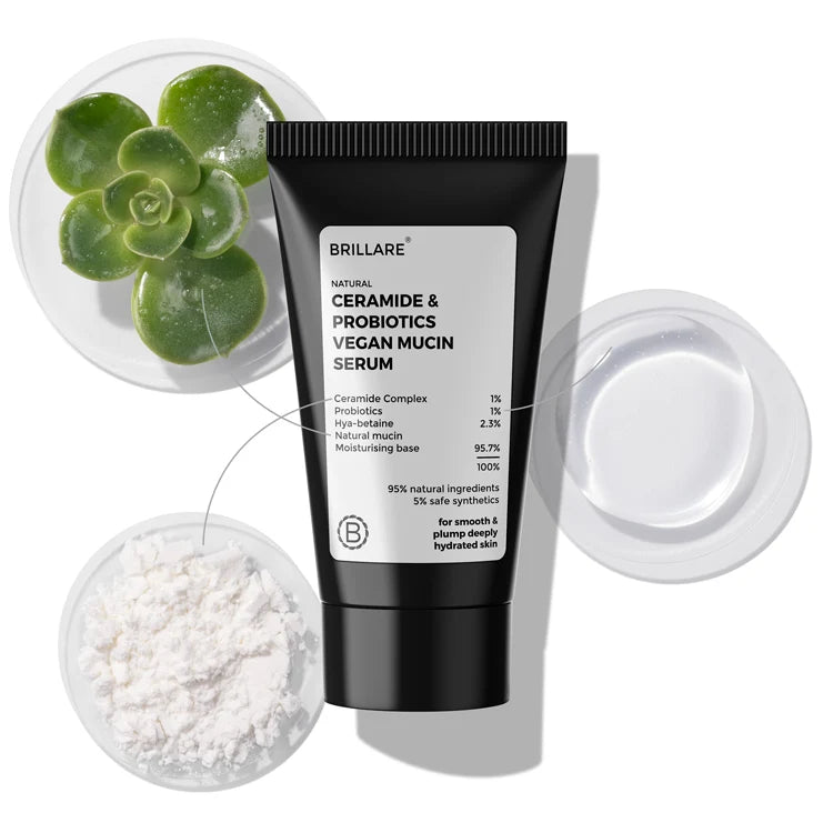 Brillare - Mini Ceramide & Probiotics Vegan Mucin Serum 10ml