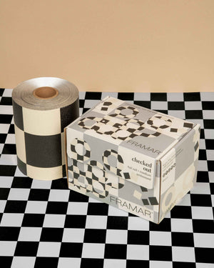 Framar - Embossed Foil Roll - Checked Out 97.5m