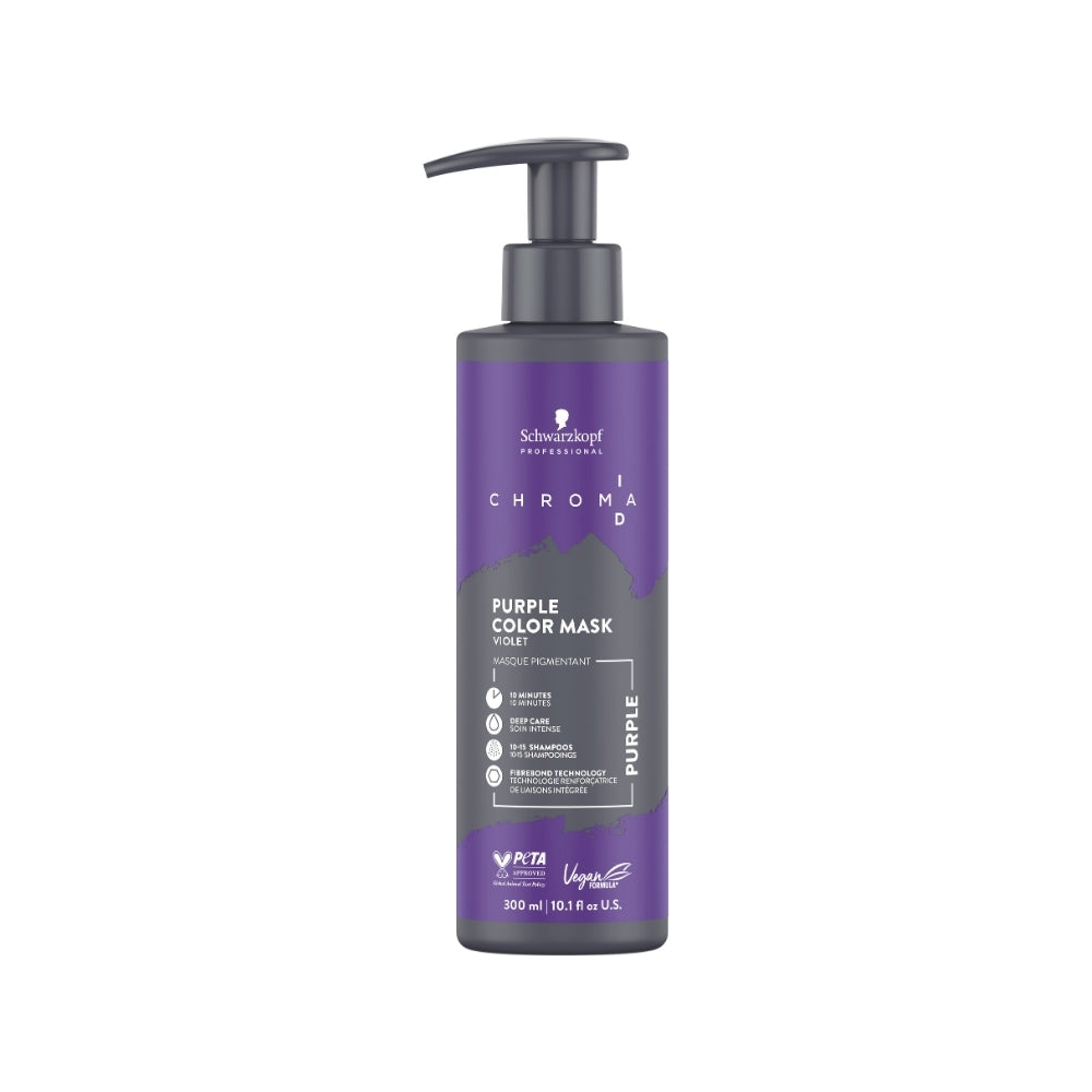 Schwarzkopf Professional - ChromaID Colour Mask Purple 300ml – front of pack