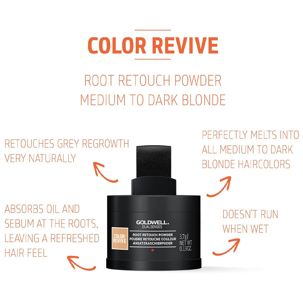 Goldwell - Color Revive Root Retouch Powder Medium to Dark Blonde 3.7g – product view 2