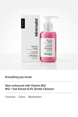 Minimilist - Oat Extract 6% Gentle Cleanser 120ml - Zilion