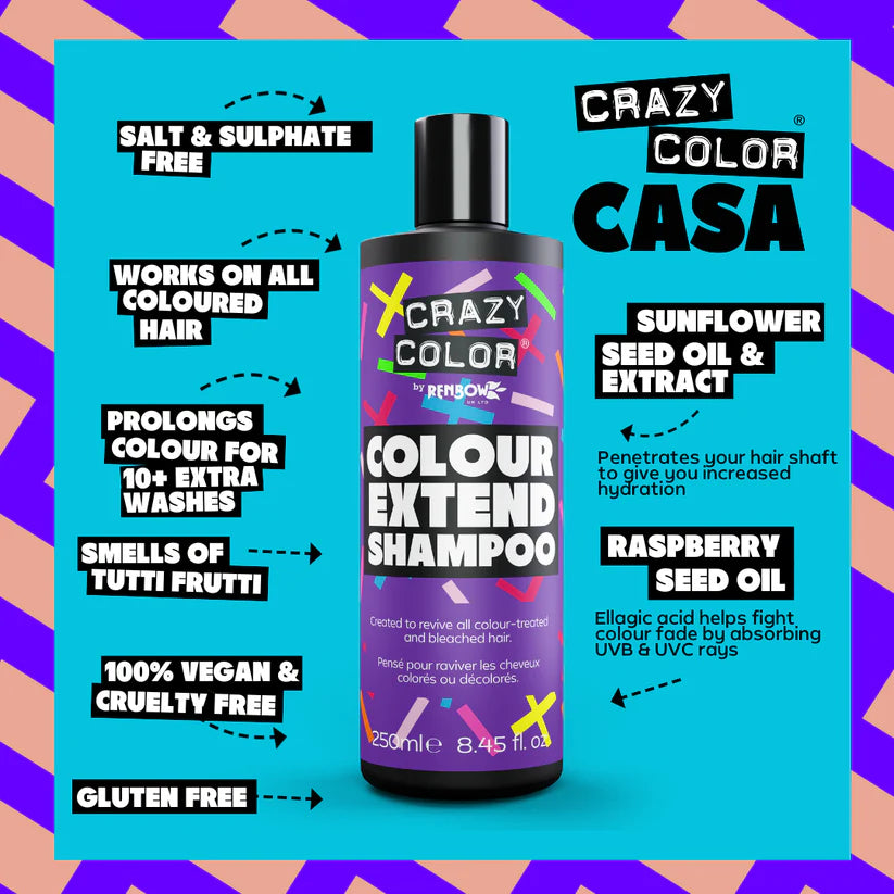 Crazy Color - Color Extending Shampoo 250ml