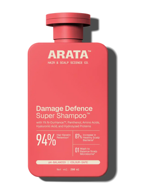 Arata - MitoActive + Damage Defence Super Shampoo Combo