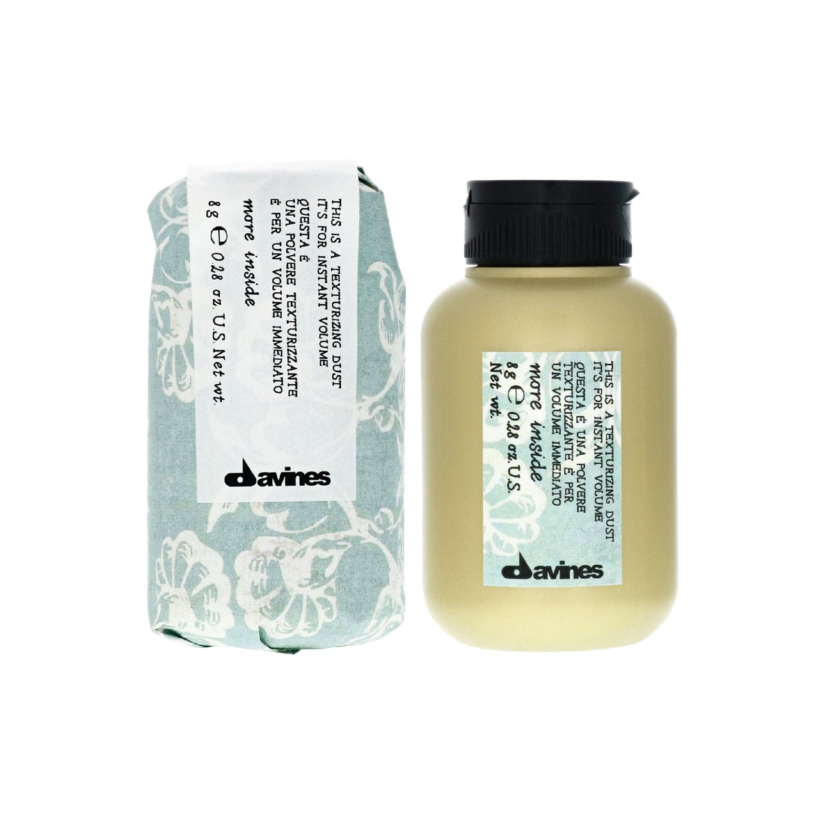 Davines - More Inside Texturising Dust 8g – front of pack
