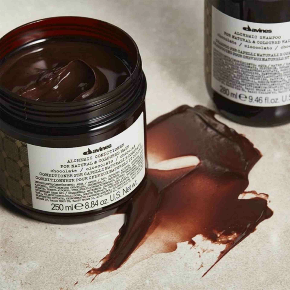 Davines - Alchemic Chocolate Conditioner 250ml – product view 2