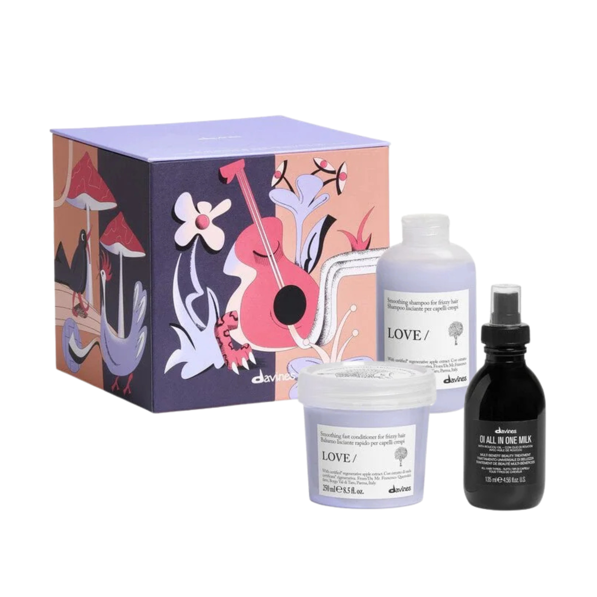 Davines - Love Smooth Trio Gift Pack – front of pack