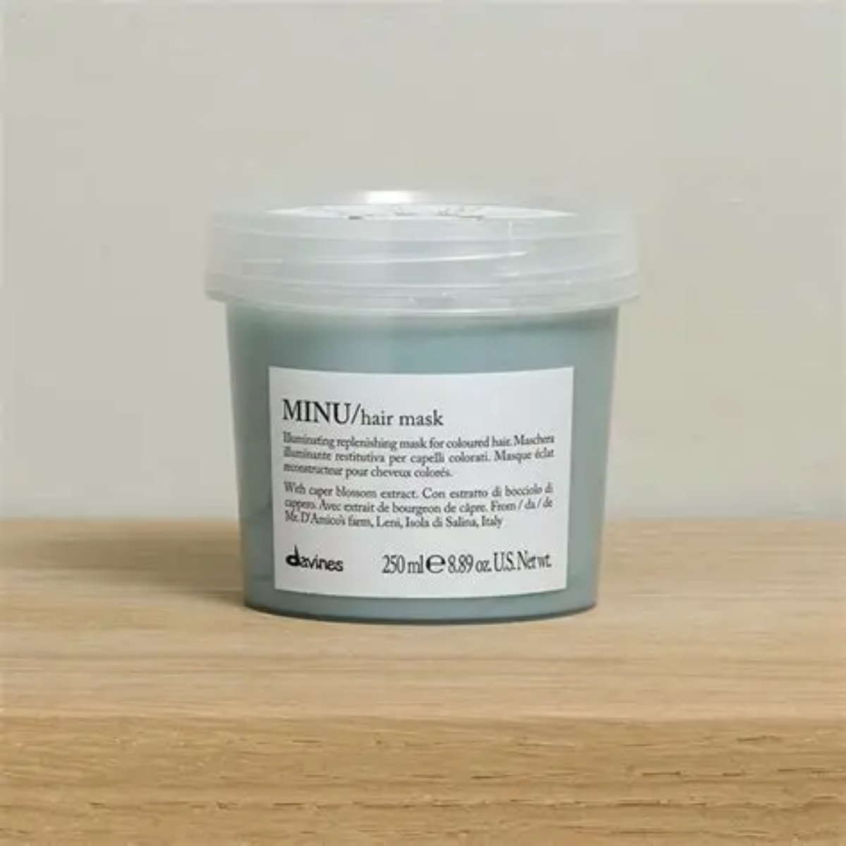 Davines - Minu Shampoo, Conditioner & Mask Trio Bundle – Davines Minu Hair Mask 250ml (detail)