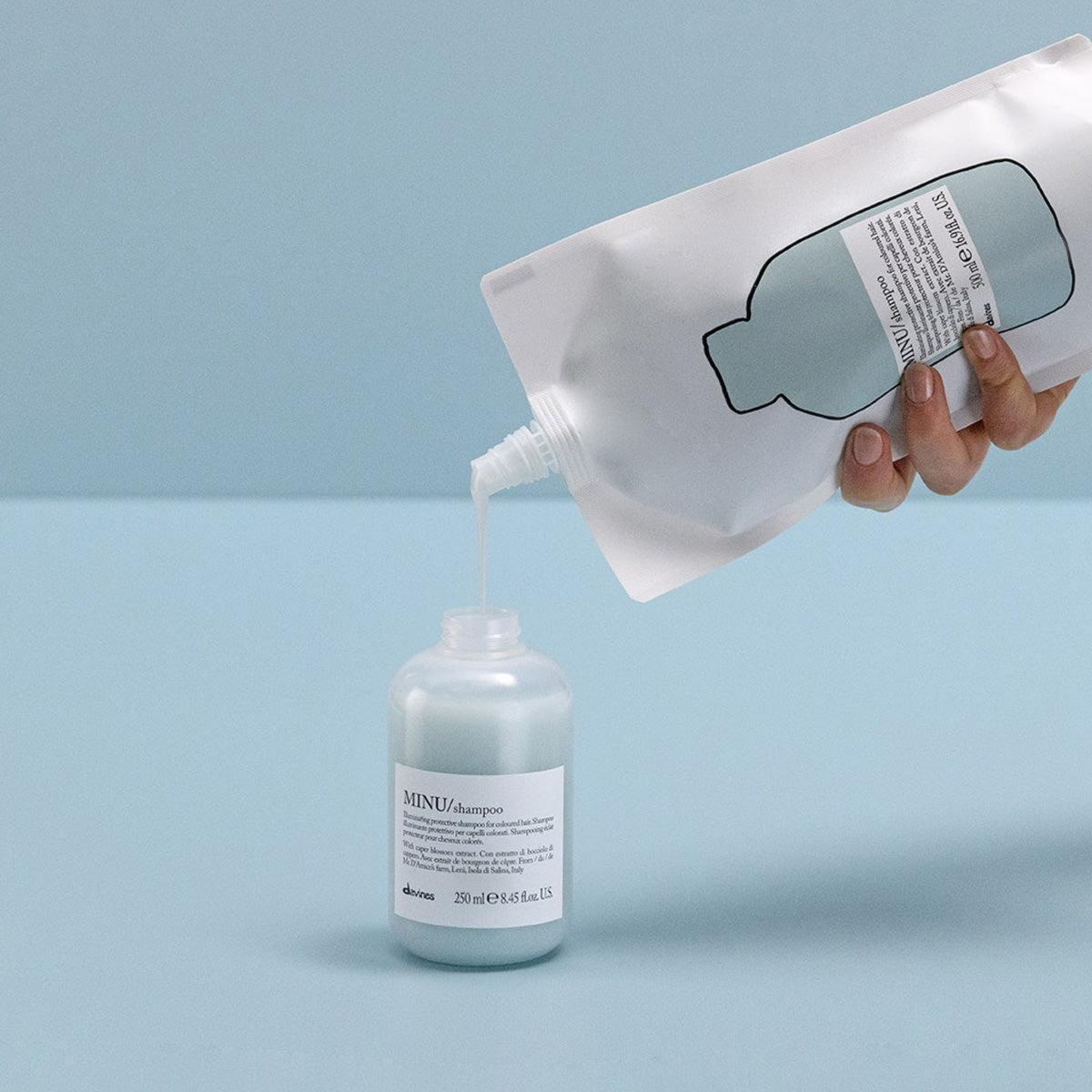 Davines - Minu Shampoo Refill 500ml – product view 2