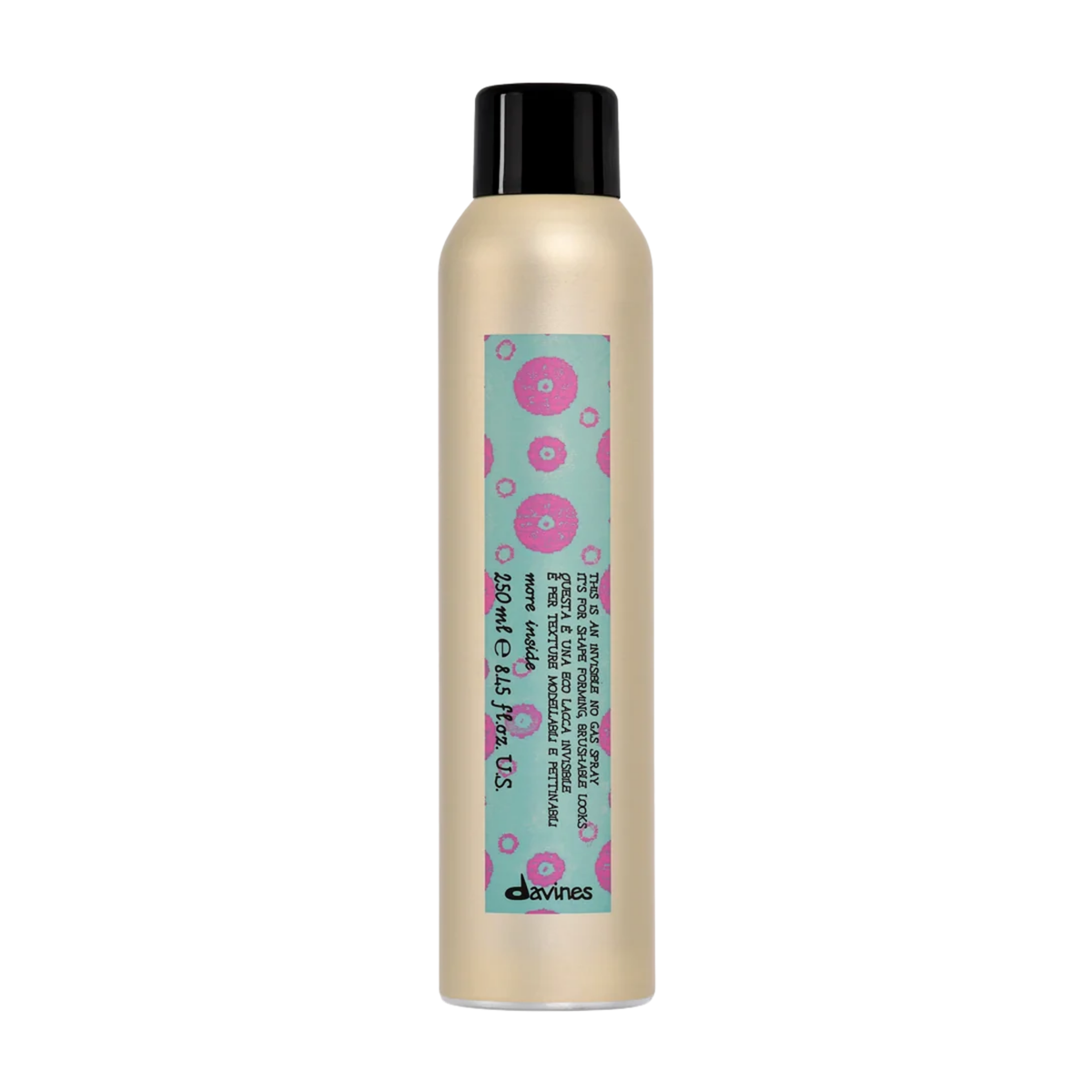 Davines - More Inside Invisible No Gas Spray 250ml – front of pack