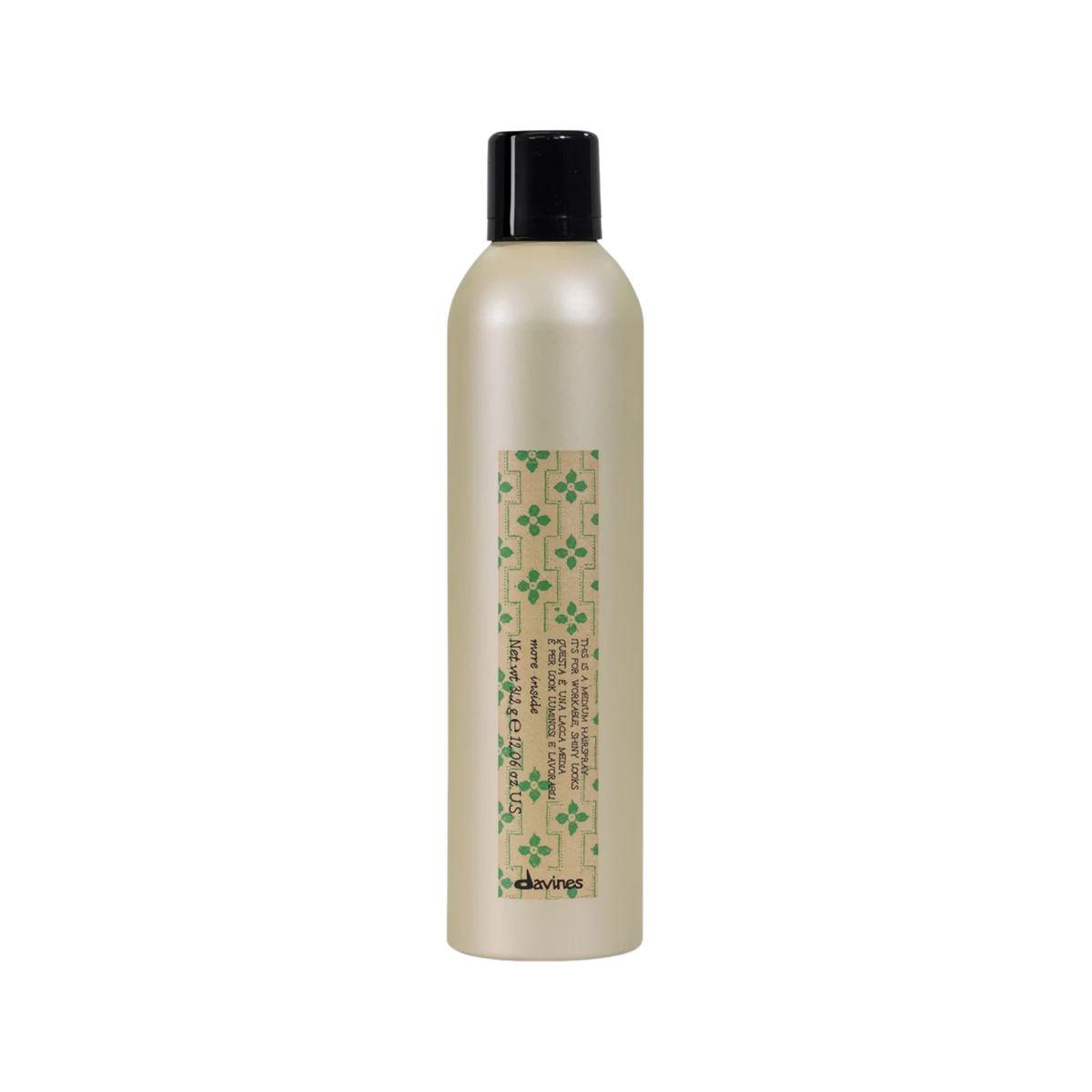 Davines - More Inside Medium Hairspray 400ml – front of pack