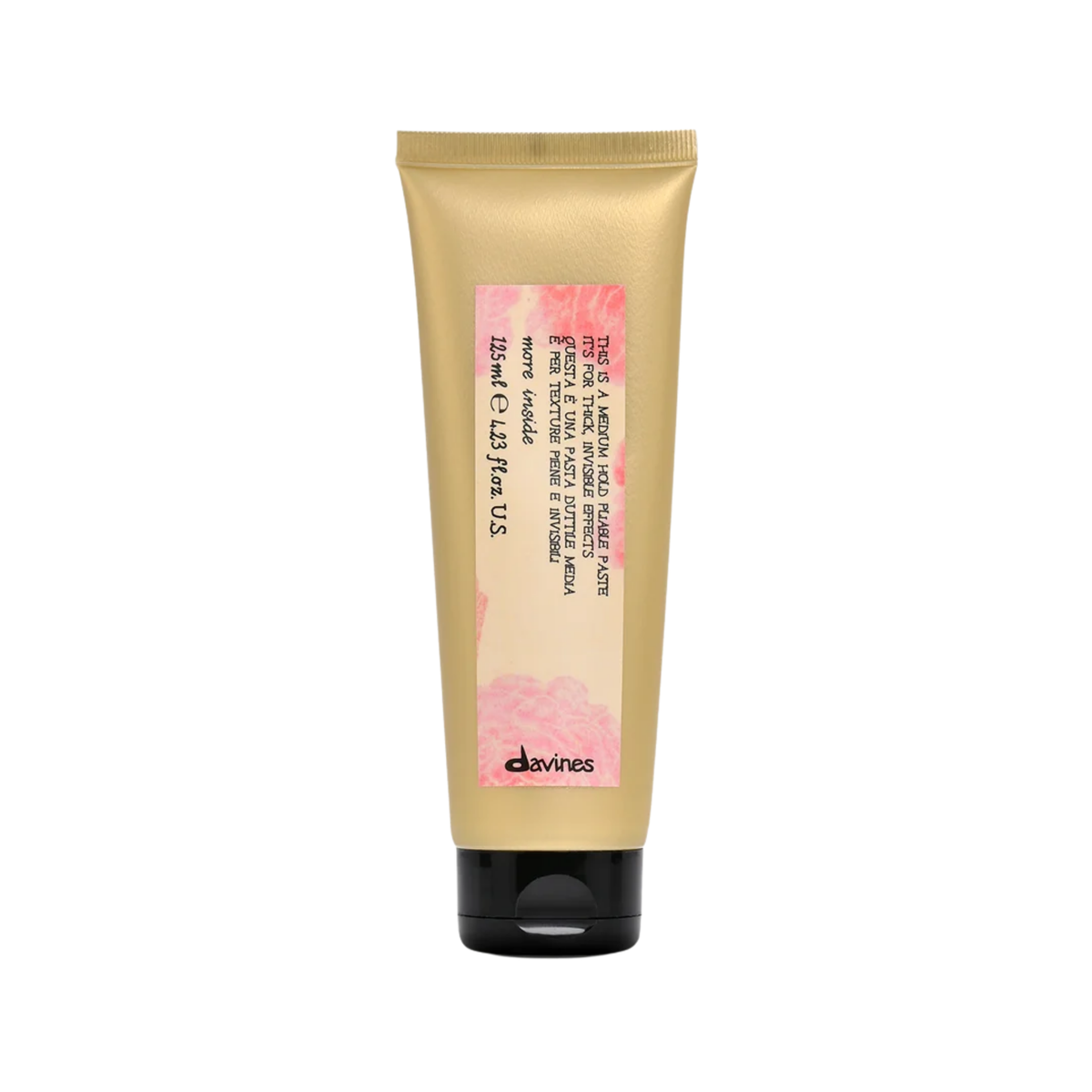 Davines - More Inside Medium Hold Pliable Paste 125ml – front of pack
