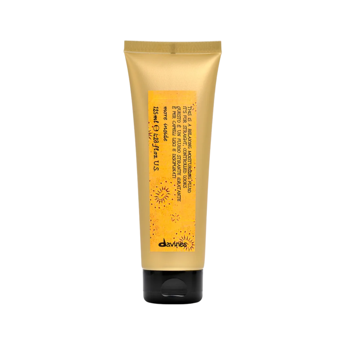 Davines - More Inside Relaxing Moisturising Fluid 125ml – front of pack