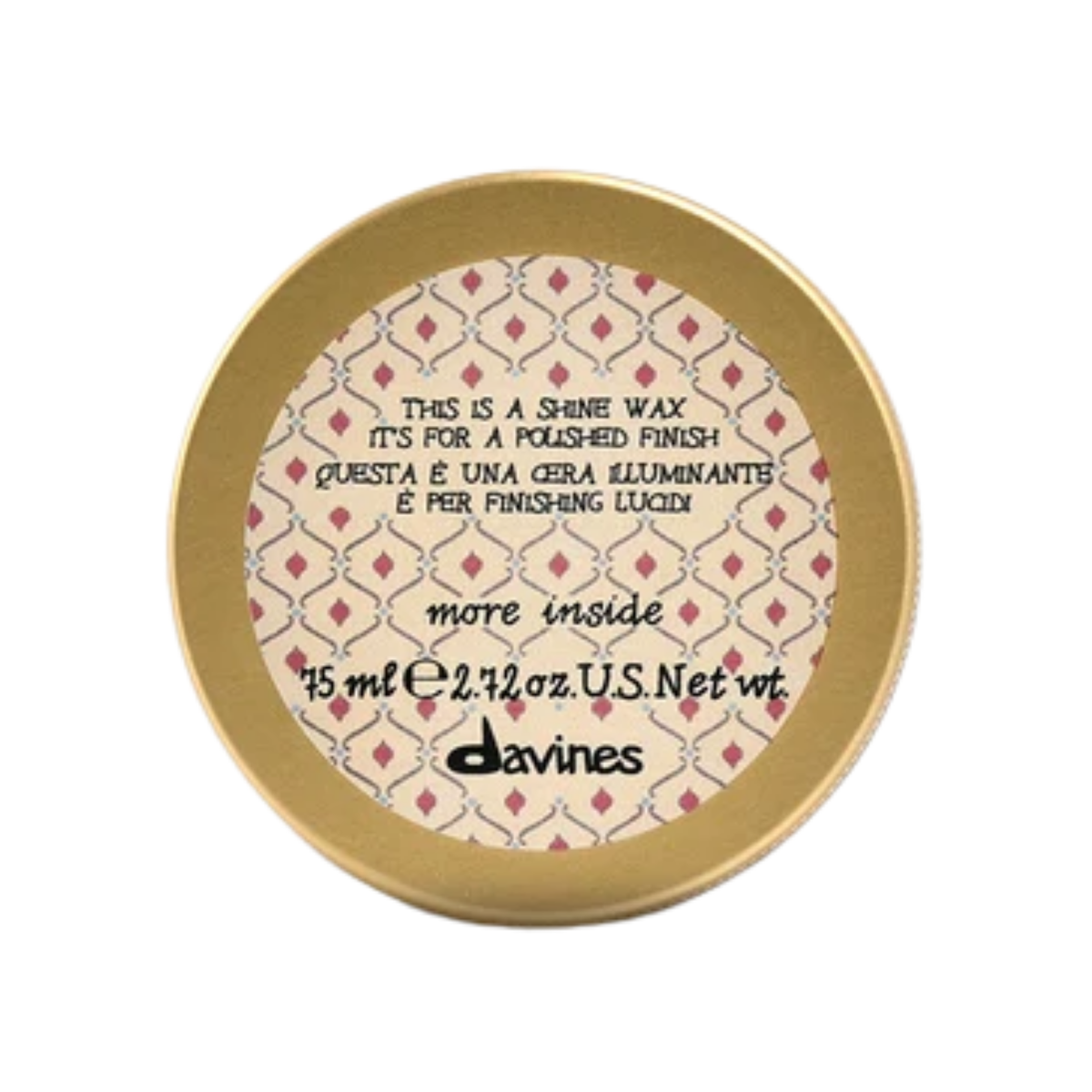 Davines - More Inside Shine Wax 75ml – front of pack