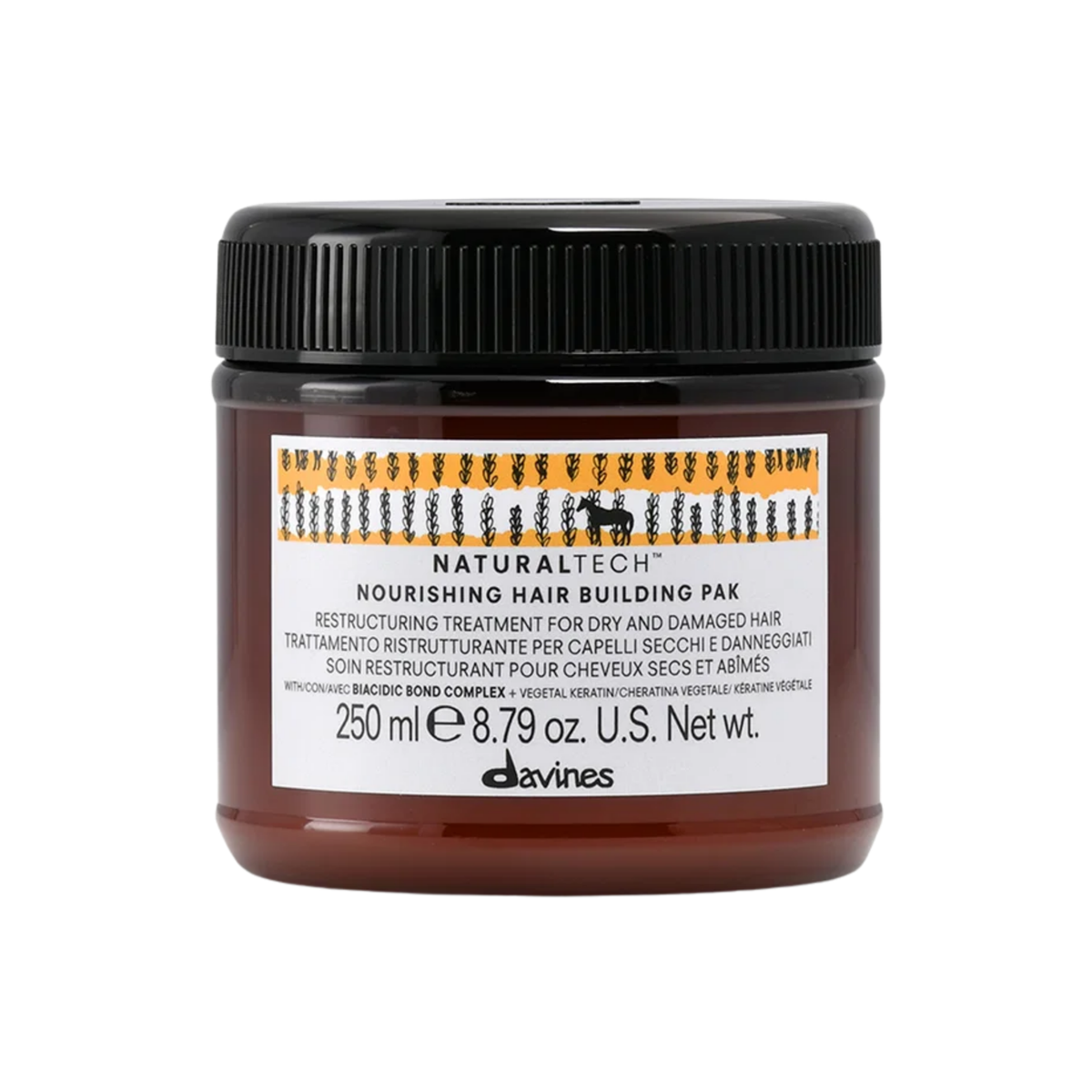 Davines - NaturalTech Nourishing Hair Building Pak 250ml – front of pack