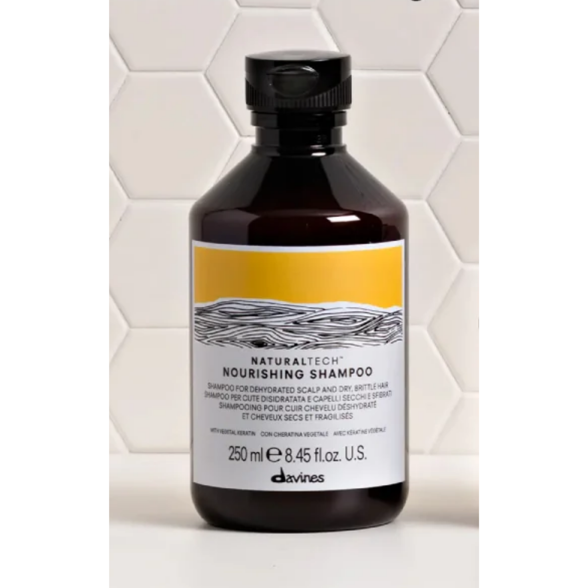 Davines - NaturalTech Nourishing Shampoo & Mask Duo Bundle – Davines NaturalTech Nourishing Shampoo 250ml (detail)