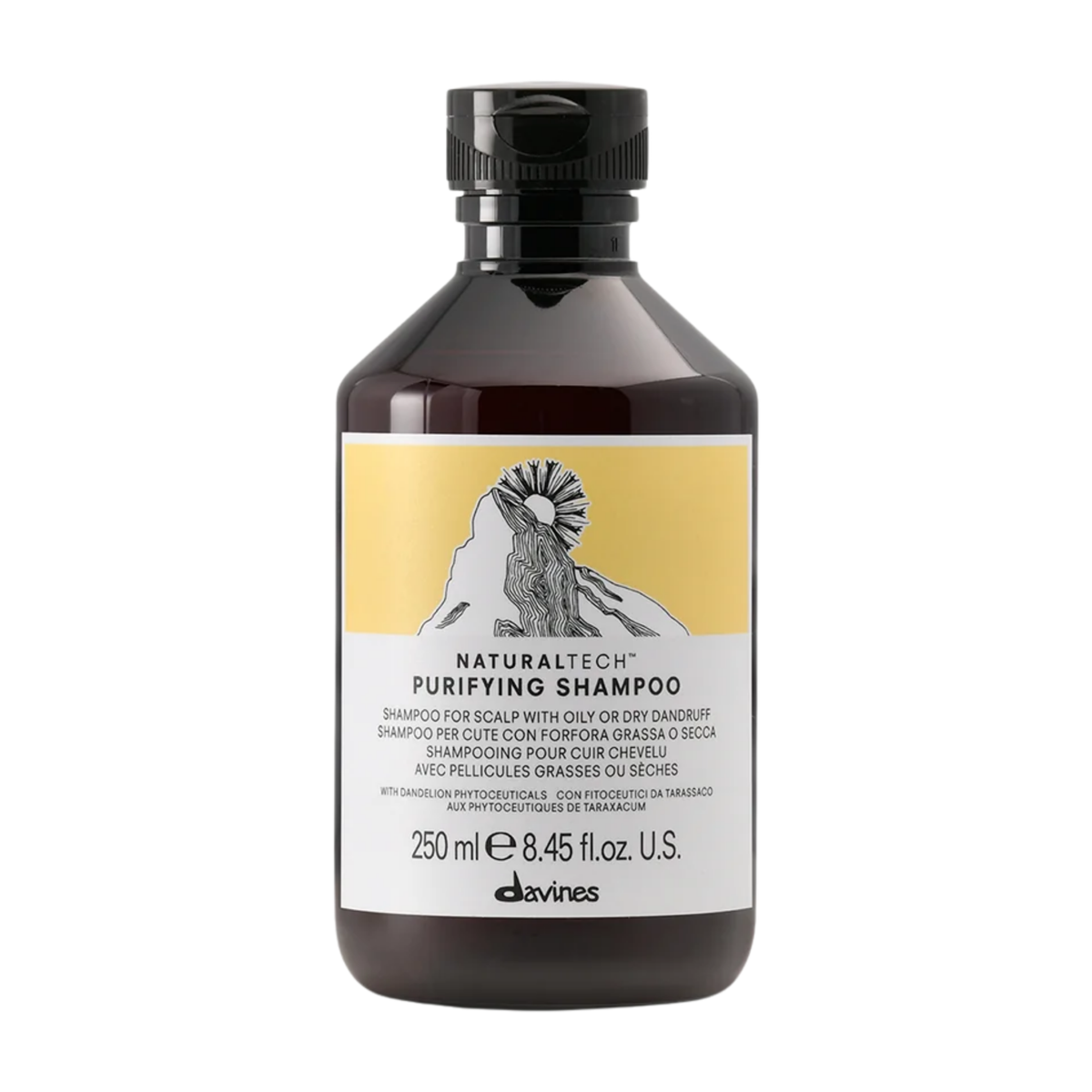 Davines - NaturalTech Purifying Shampoo 250ml – front of pack