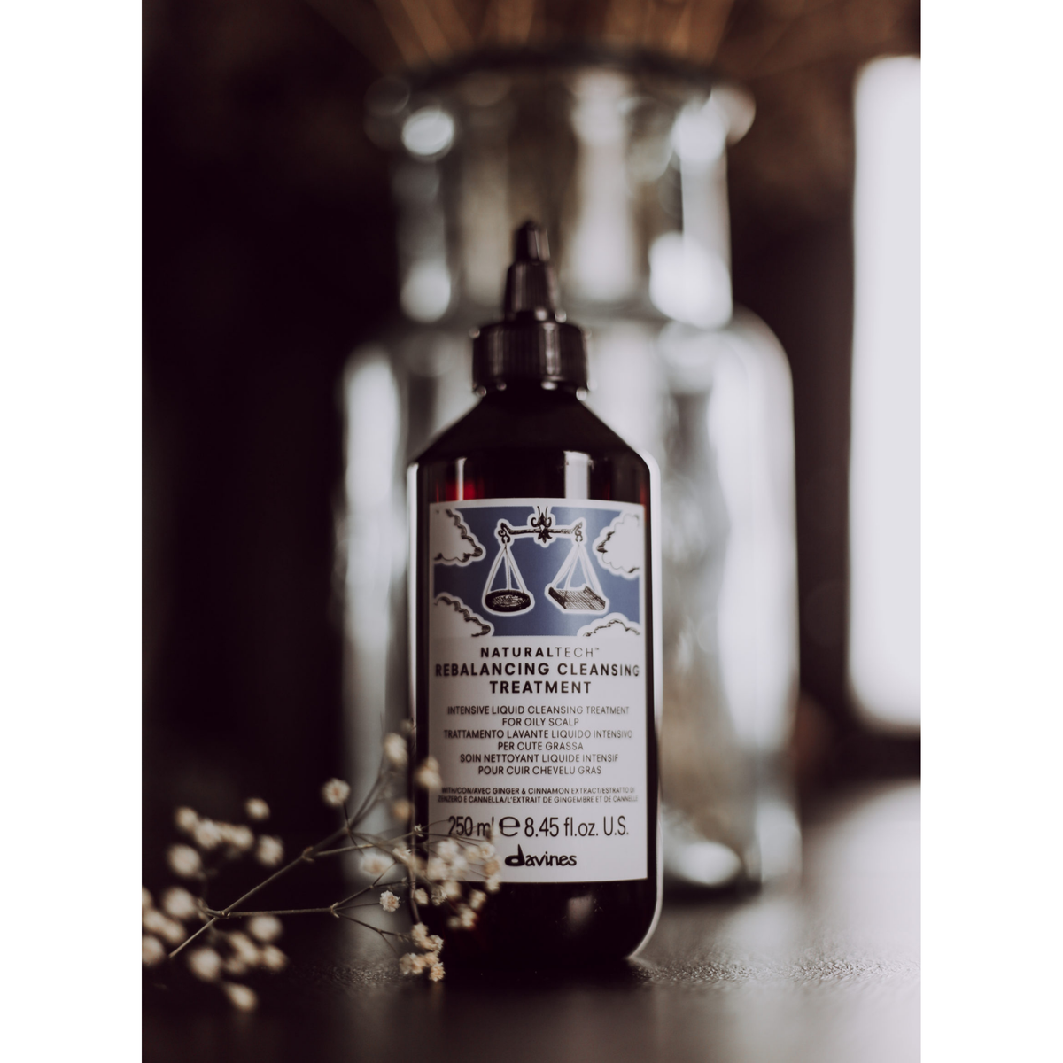 Davines - NaturalTech Rebalancing Cleansing Treatment 250ml – product view 2