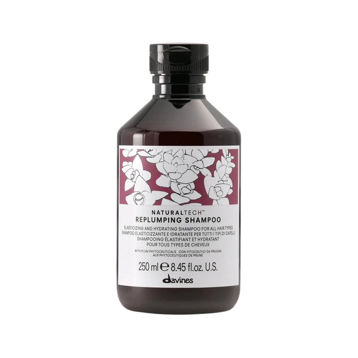 Davines - NaturalTech Replumping Shampoo 250ml – front of pack