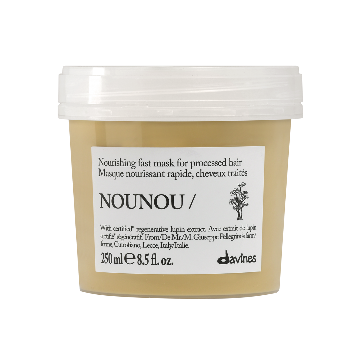 Davines - Nounou Shampoo, Conditioner & Mask Trio Bundle – Davines Nounou Hair Mask 250ml
