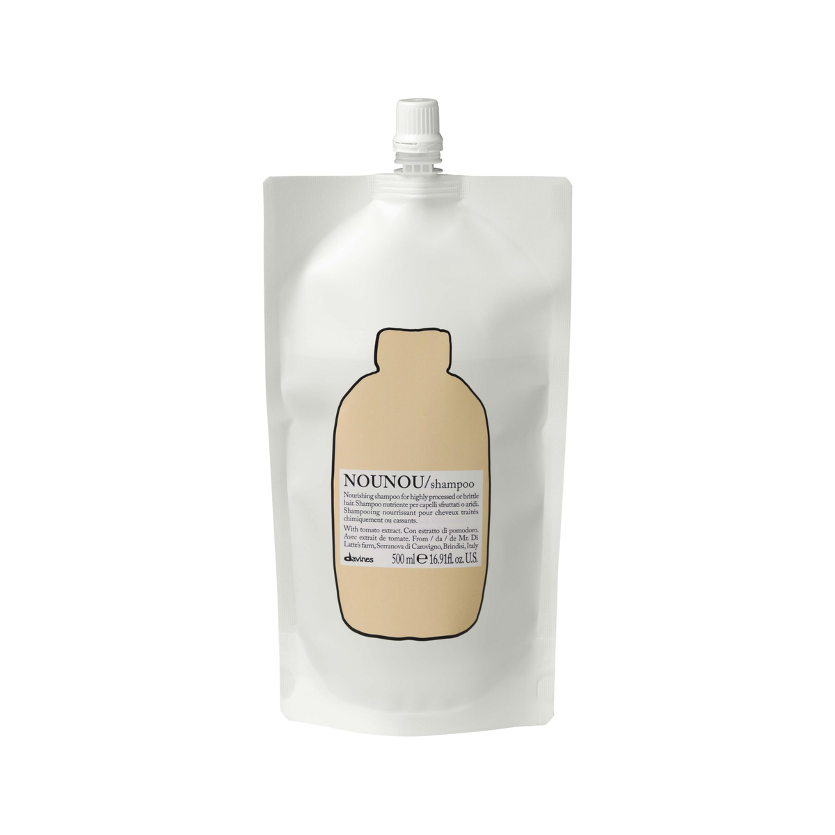 Davines - Nounou Shampoo Refill 500ml – front of pack