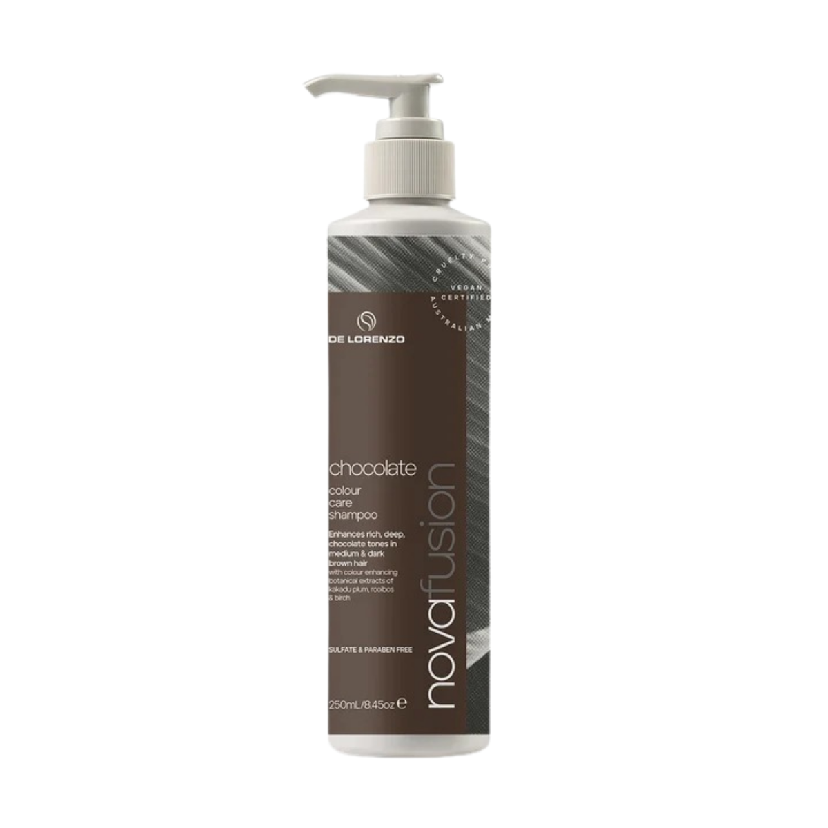 De Lorenzo - Nova Fusion Chocolate Shampoo 250ml – front of pack