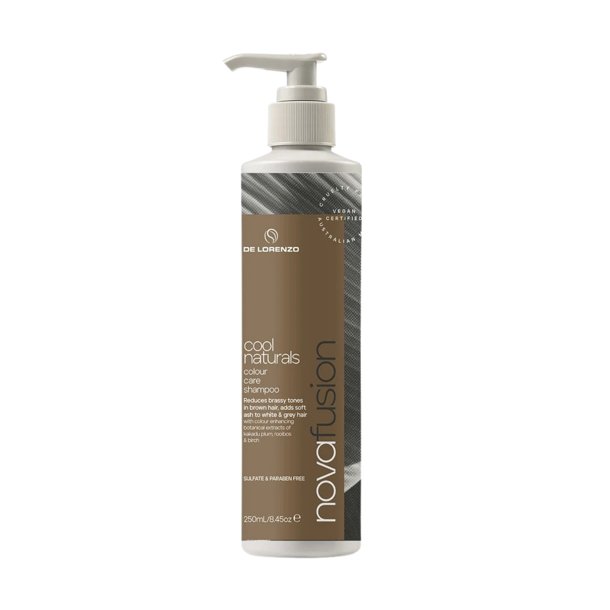 De Lorenzo - Nova Fusion Cool Naturals Shampoo 250ml – front of pack