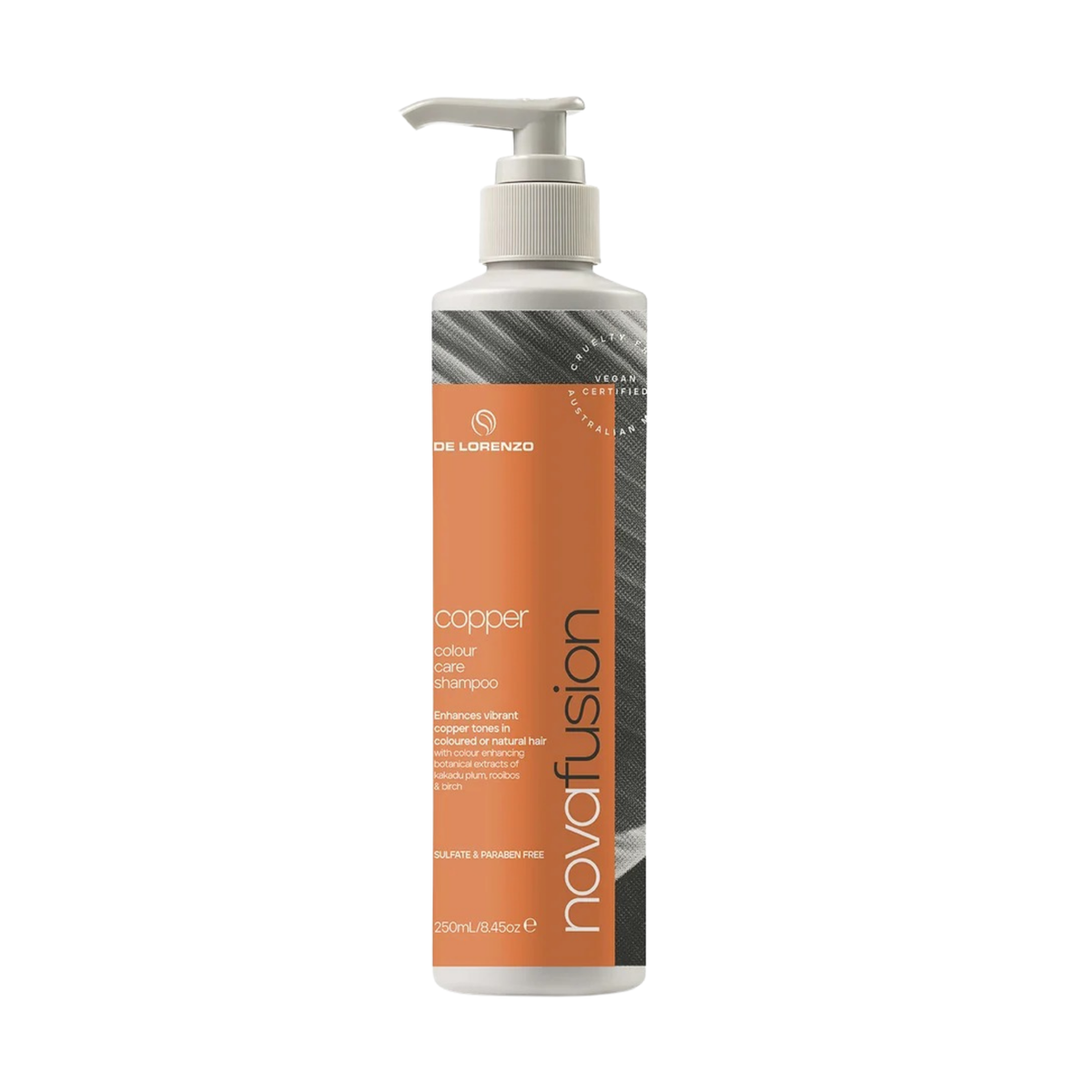 De Lorenzo - Nova Fusion Copper Shampoo 250ml – front of pack