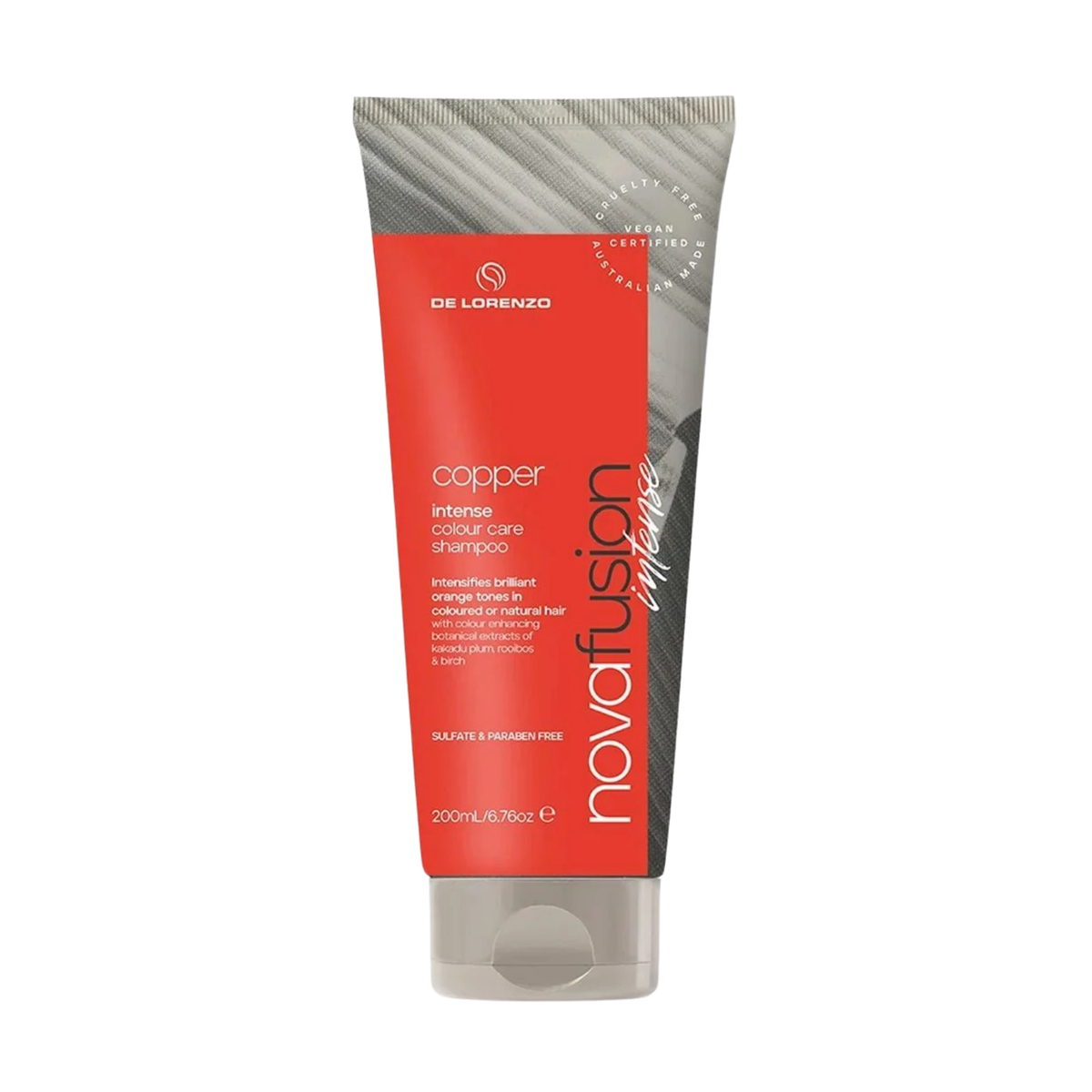 De Lorenzo - Nova Fusion Intense Copper Shampoo 200ml – front of pack