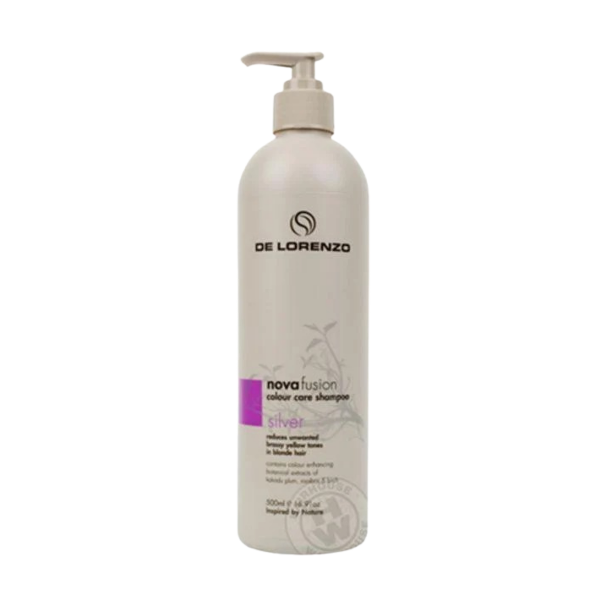 De Lorenzo - Nova Fusion Silver Shampoo 500ml – front of pack