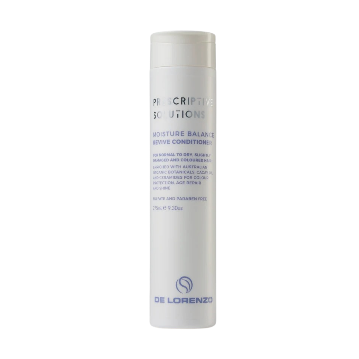De Lorenzo - Prescriptive Solutions Moisture Balance Revive Conditioner 275ml – front of pack