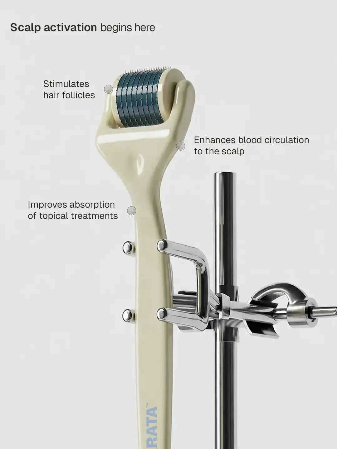 Arata - Derma Roller 0.5mm with 540 Titanium Micro Needles
