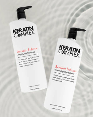 Keratin Complex - Volume Amplifying Shampoo & Conditioner Duo 1000ml Bundle – Keratin Complex Volume Amplifying Conditioner 1000ml (detail)