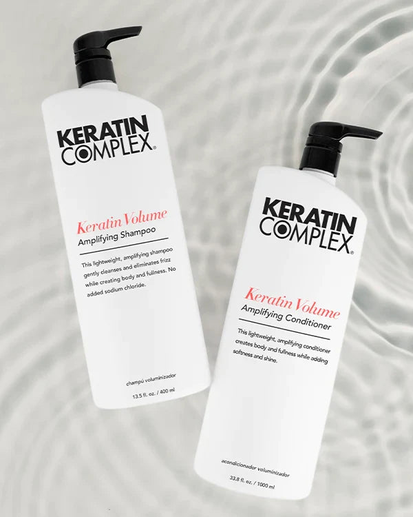Keratin Complex - Volume Amplifying Shampoo & Conditioner Duo 1000ml Bundle – Keratin Complex Volume Amplifying Conditioner 1000ml (detail)