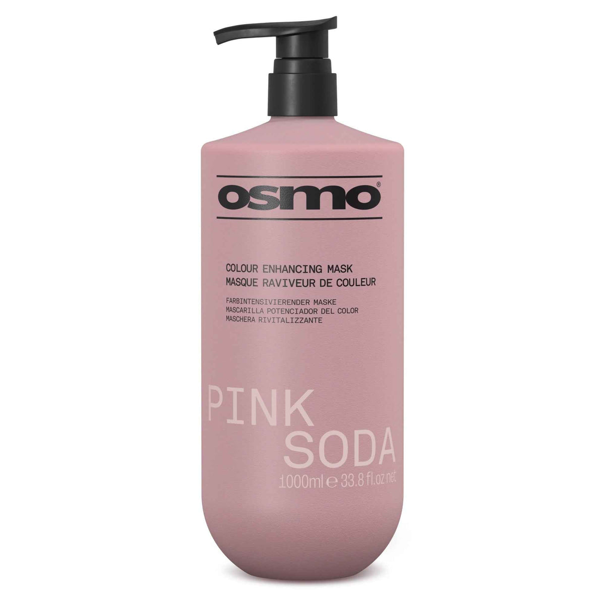 Osmo - Pink Soda Colour Enhancing Shampoo & Mask Duo 1000ml Bundle – Osmo Pink Soda Colour Enhancing Mask 1000ml