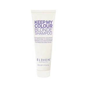 Eleven Australia - Keep My Colour Blonde Shampoo & Conditioner Travel Duo Bundle – Eleven Australia Keep My Colour Blonde Shampoo Travel 50ml
