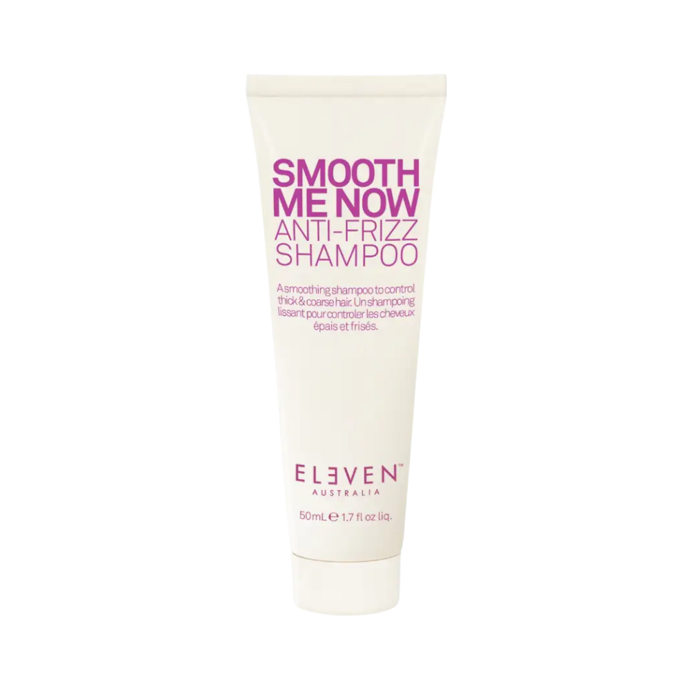 Eleven Australia - Smooth Me Now Shampoo & Conditioner Travel Duo Bundle – Eleven Australia Smooth Me Now Anti-Frizz Shampoo Travel 50ml