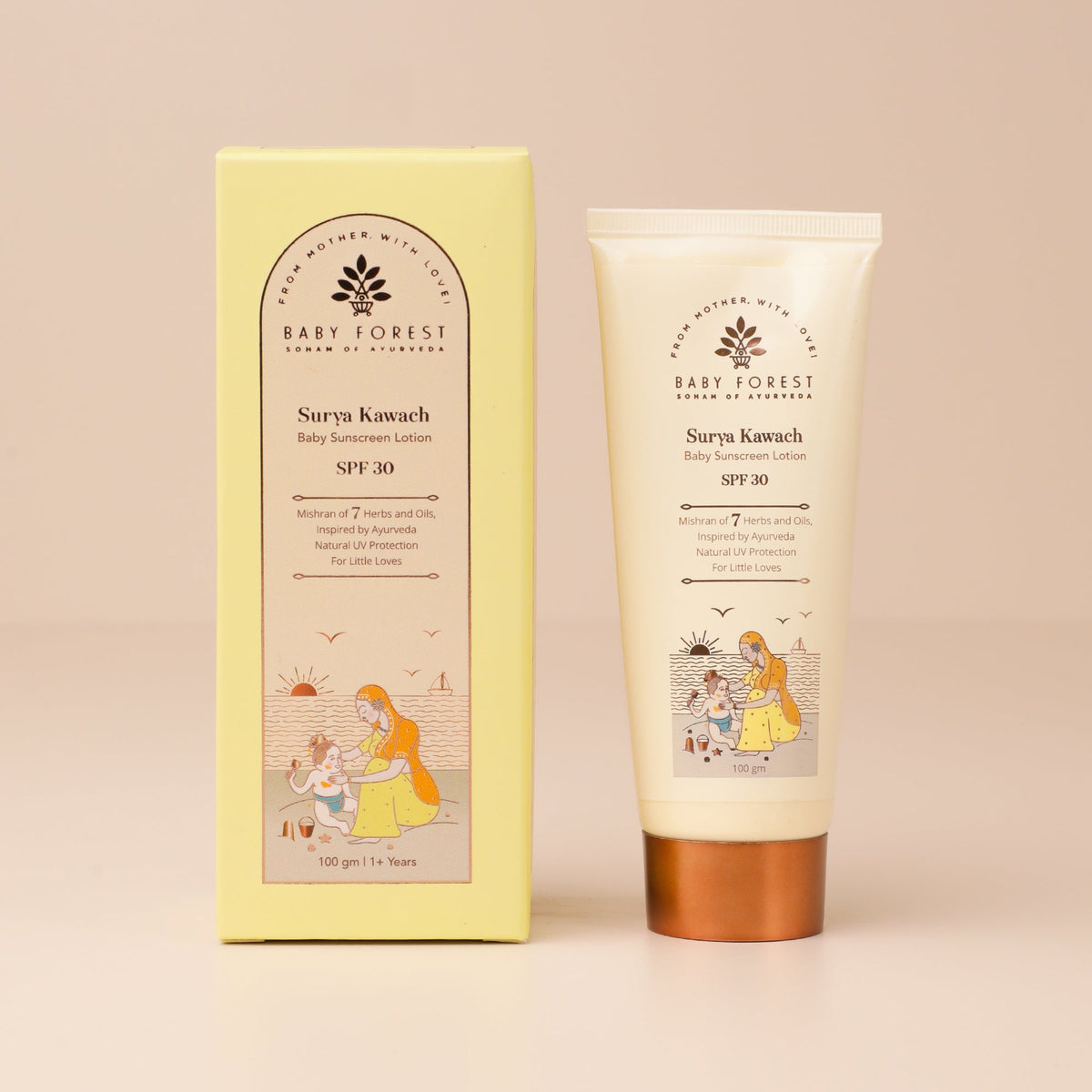 Baby Forest - Surya Kawach SPF30 Baby Sunscreen Lotion 100g – lifestyle