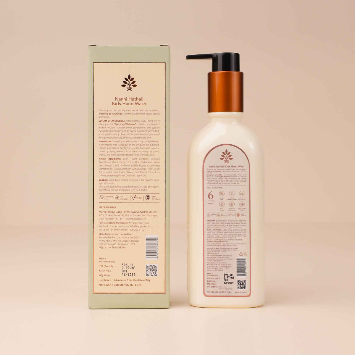 Baby Forest - Nanhi Hatheli Kids Handwash 200ml