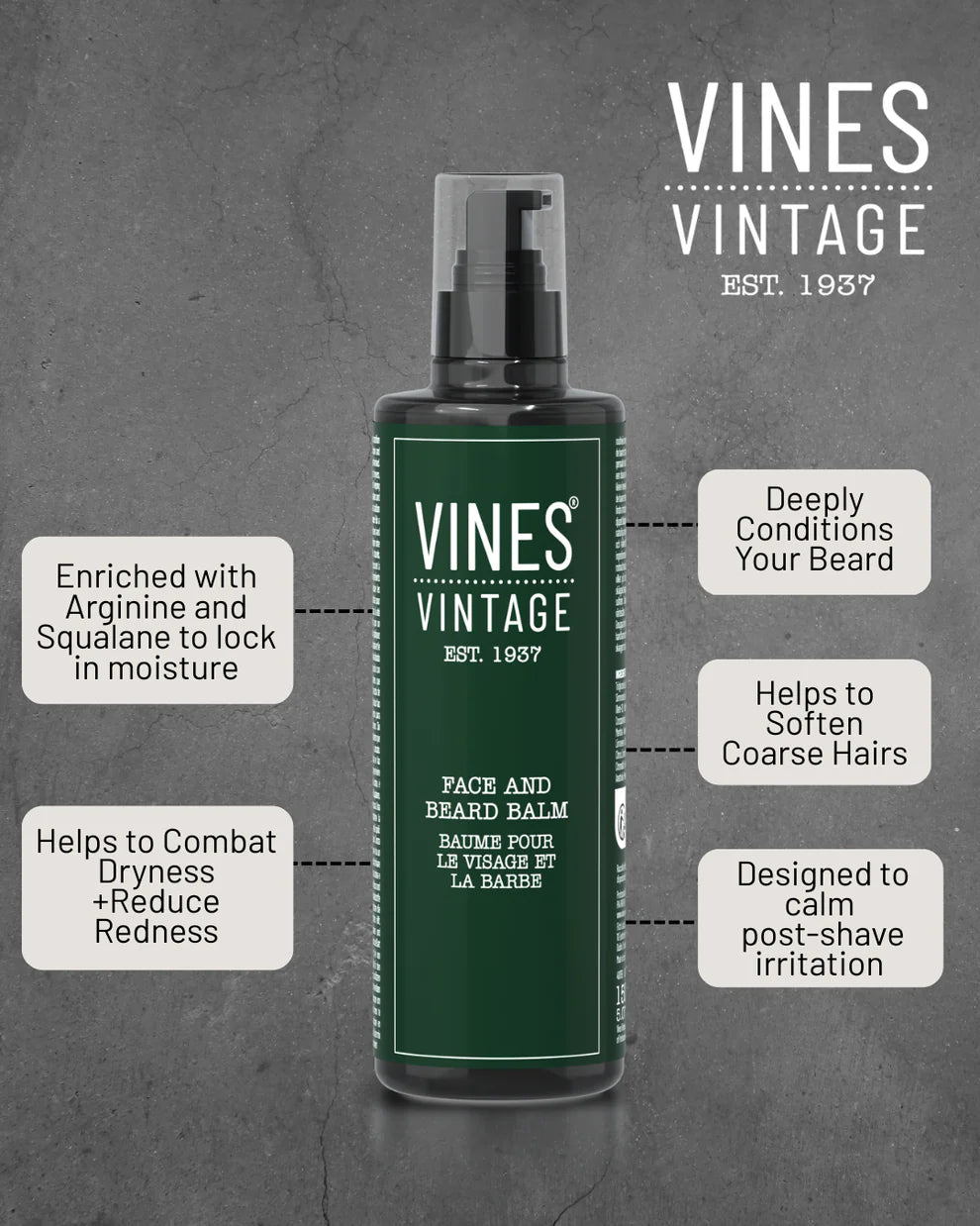 Vines Vintage - Face & Beard Balm 150ml
