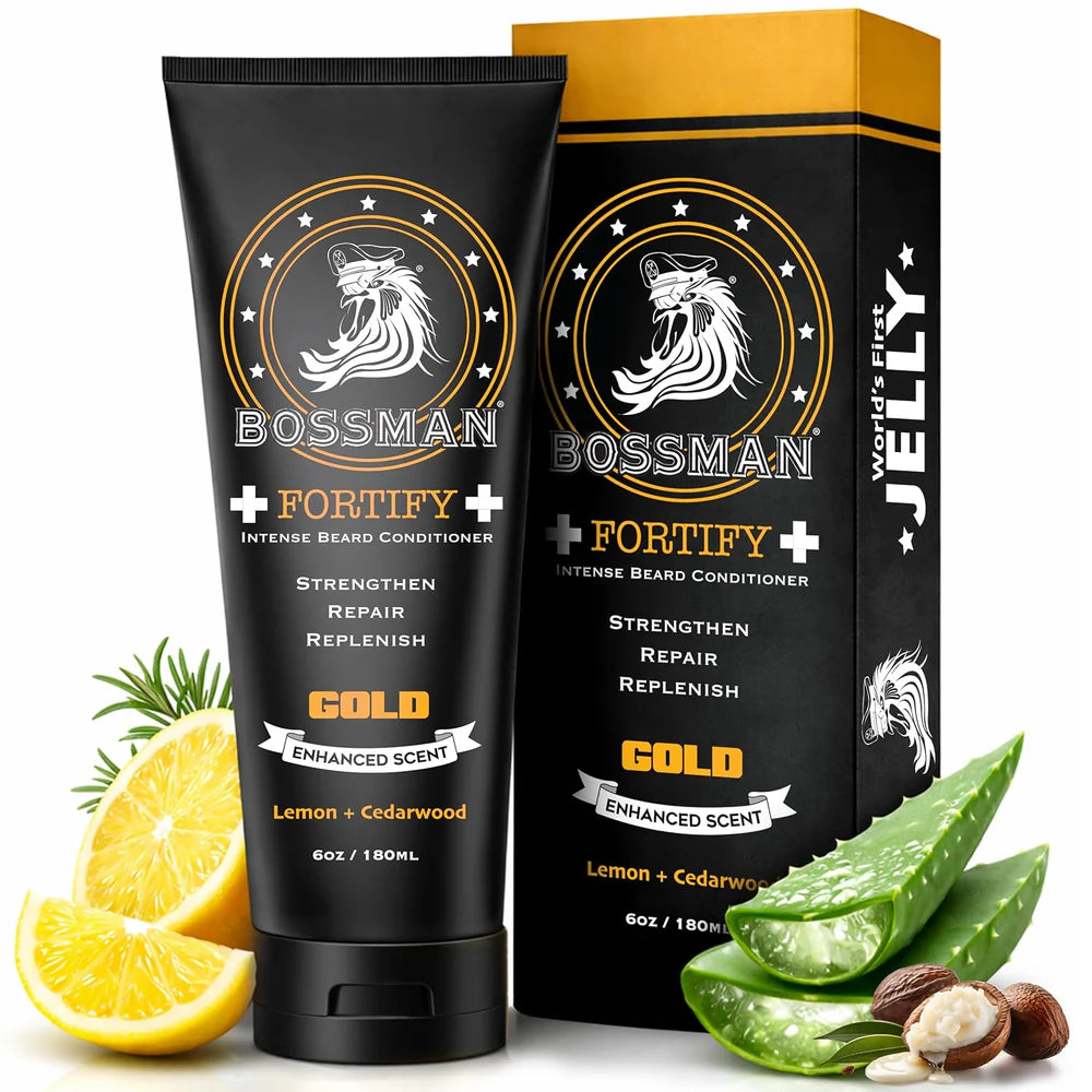Bossman - Fortify Intense Beard Conditioner Gold 4oz
