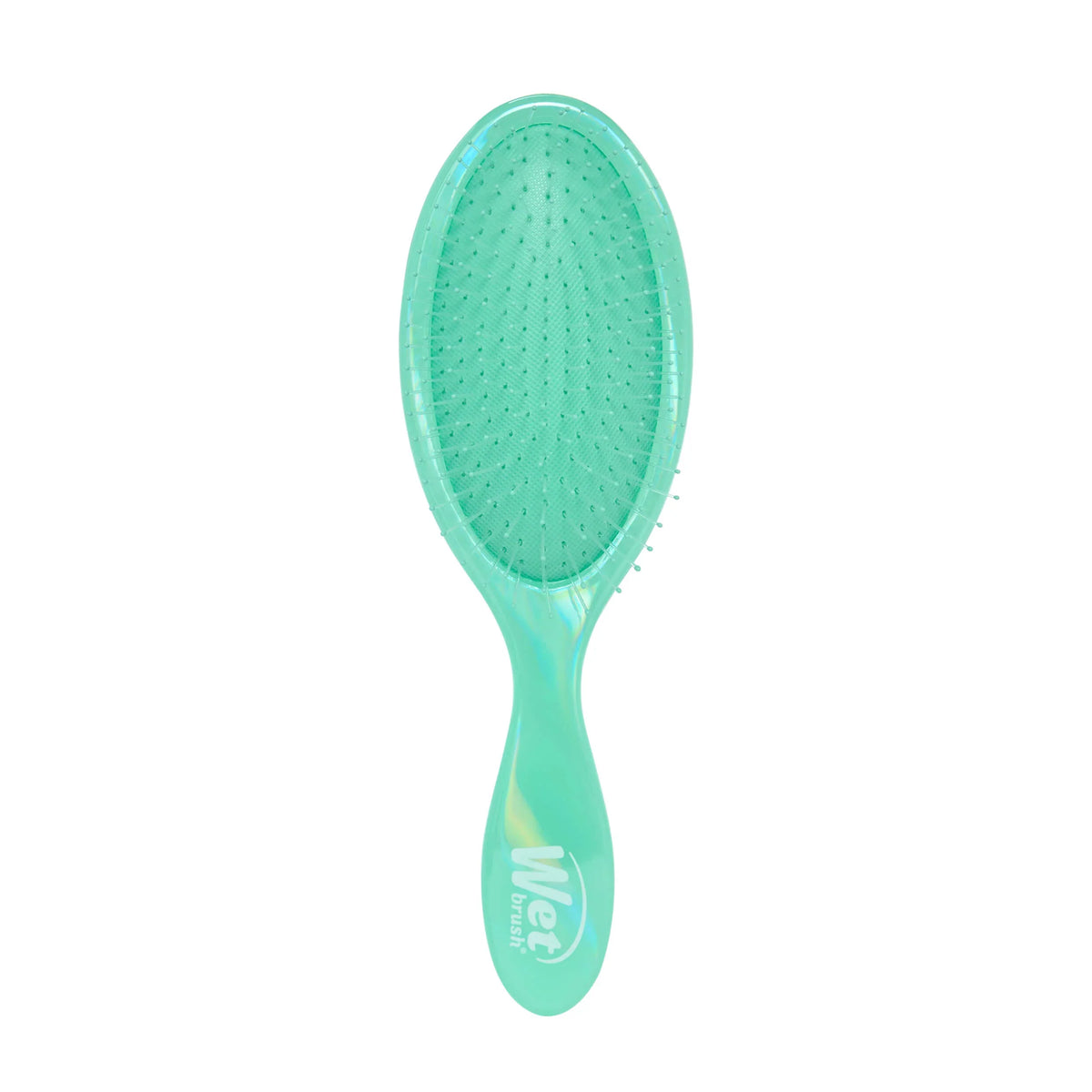 Wet Brush - Prismatic Glow Detangler & Kids Mini Detangler Duo Green Bundle – Wet Brush Prismatic Glow Detangler Green